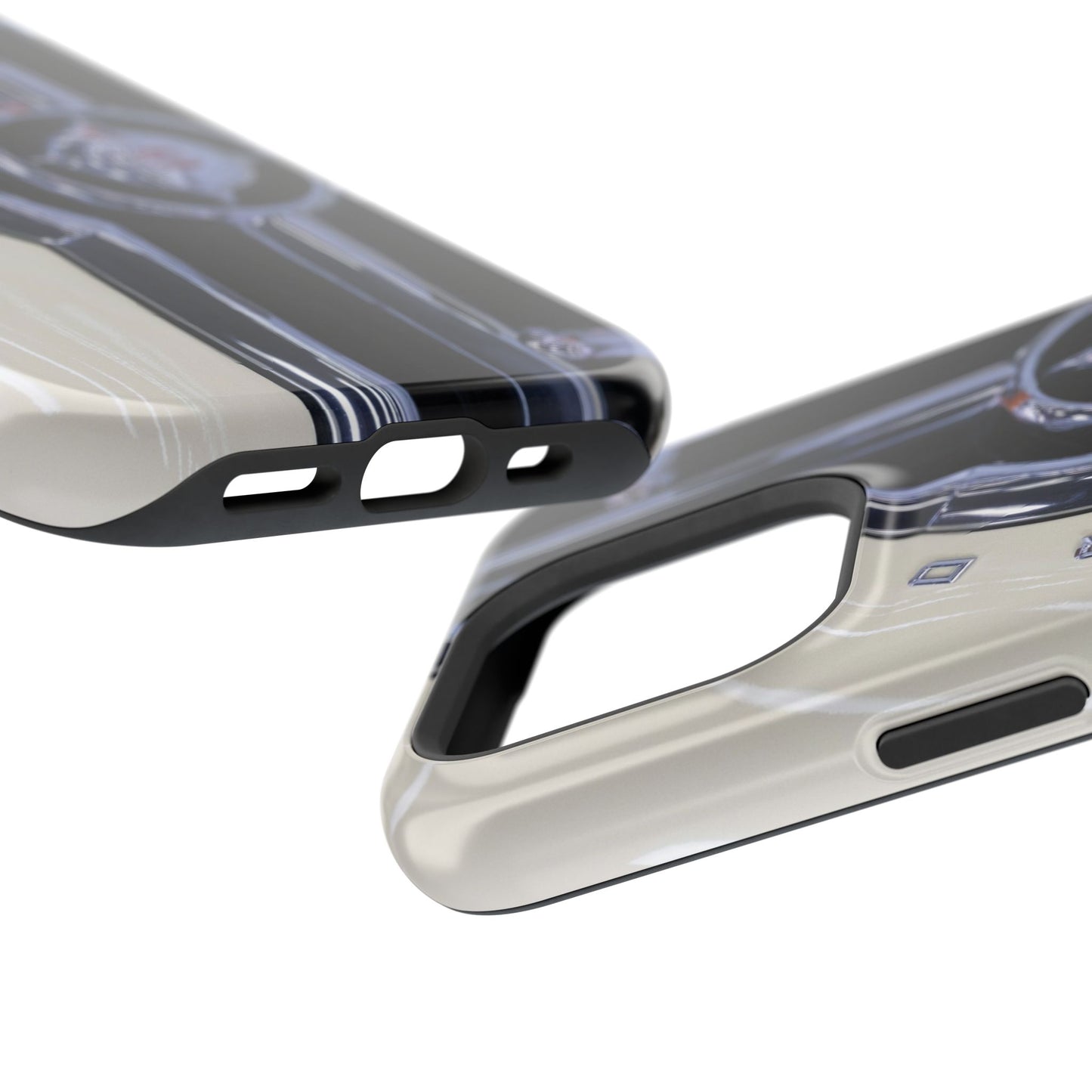 Vintage Car Magnetic Tough iPhone Cases - Automotive Lover's Phone Covers, Gift for Car Enthusiasts, Classic Car Accessories, Unique Phone