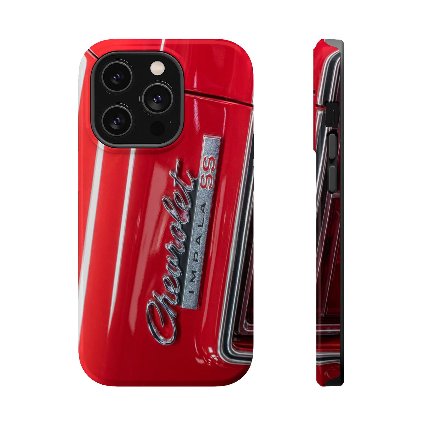 Magnetic Tough Cases, Chevrolet Impala SS classic muscle car logo badge, Protective Phone Cover, Vintage Car Lover Gift, Custom Phone Case,