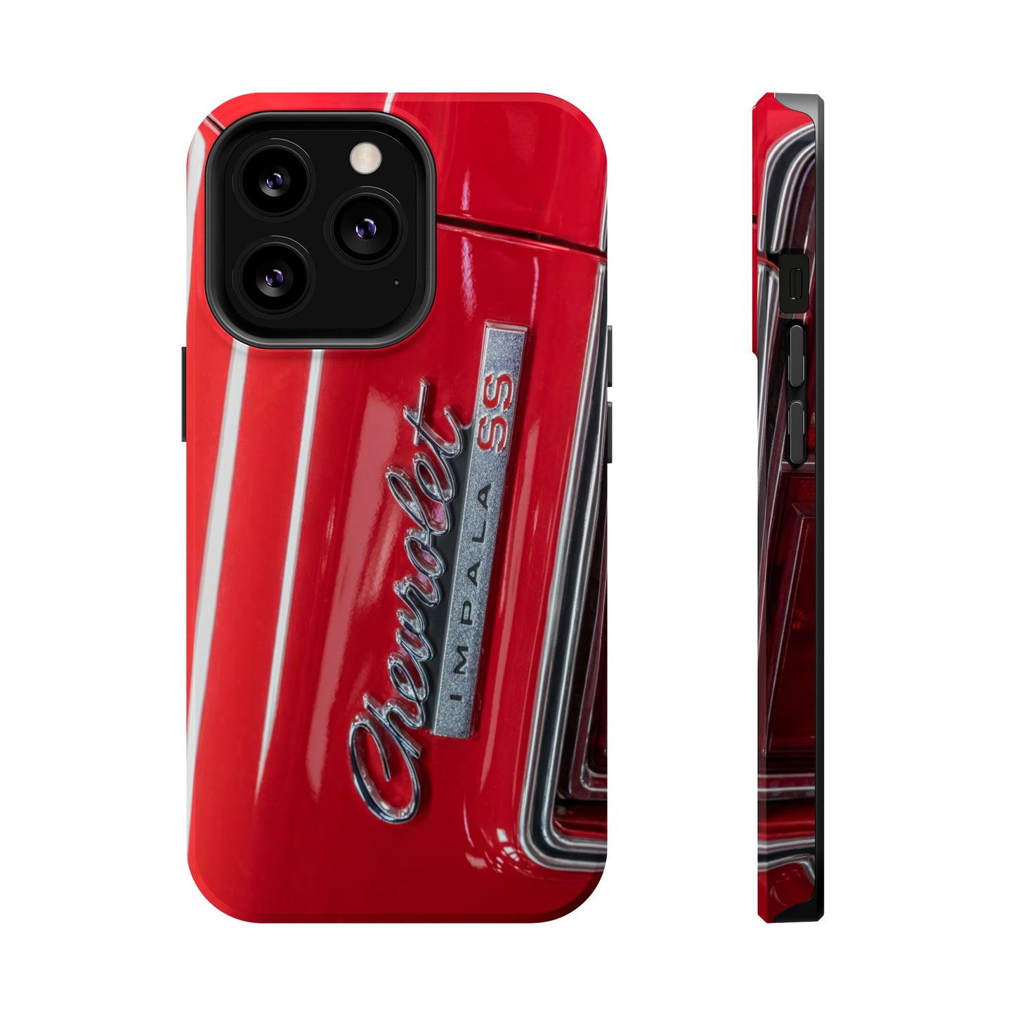 Magnetic Tough Cases, Chevrolet Impala SS classic muscle car logo badge, Protective Phone Cover, Vintage Car Lover Gift, Custom Phone Case,