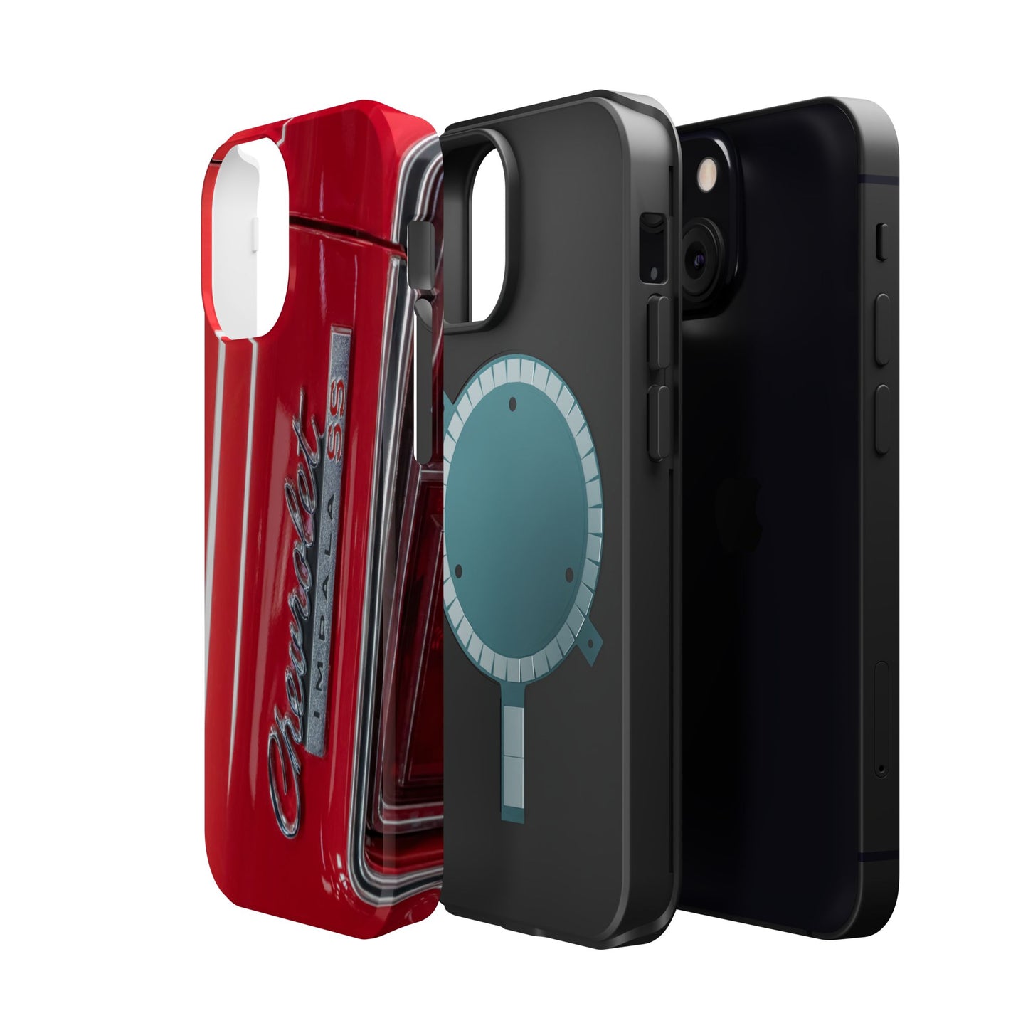 Magnetic Tough Cases, Chevrolet Impala SS classic muscle car logo badge, Protective Phone Cover, Vintage Car Lover Gift, Custom Phone Case,