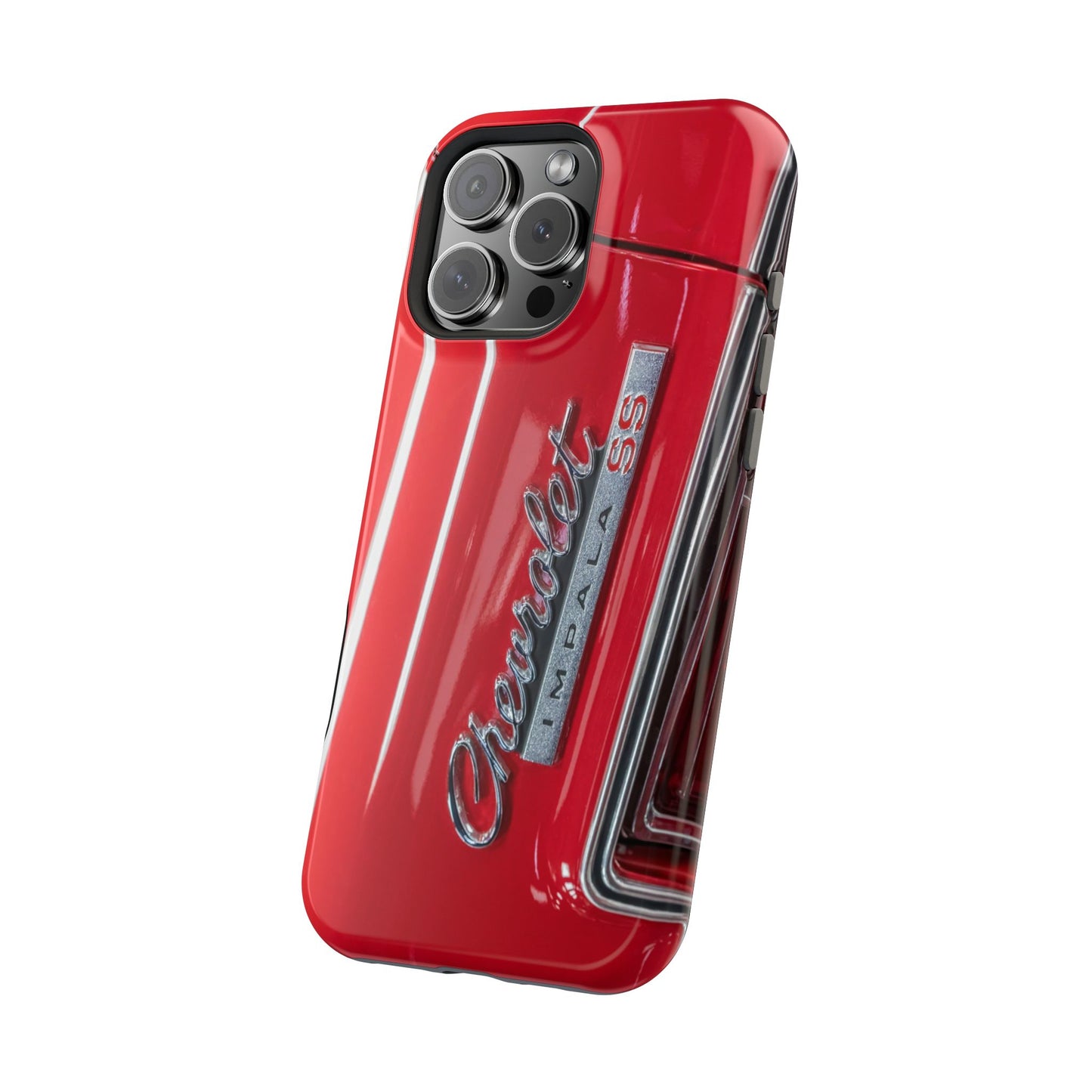 Magnetic Tough Cases, Chevrolet Impala SS classic muscle car logo badge, Protective Phone Cover, Vintage Car Lover Gift, Custom Phone Case,