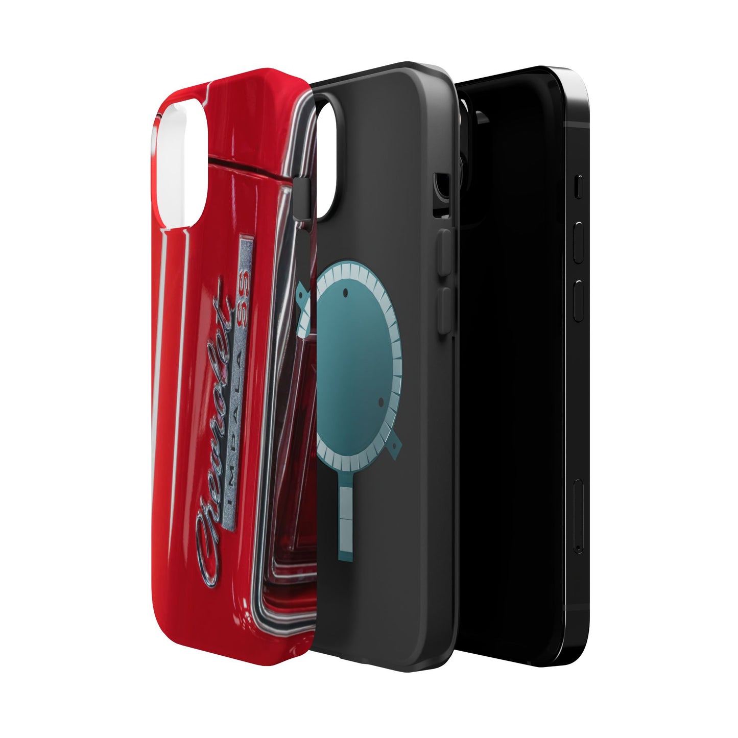 Magnetic Tough Cases, Chevrolet Impala SS classic muscle car logo badge, Protective Phone Cover, Vintage Car Lover Gift, Custom Phone Case,