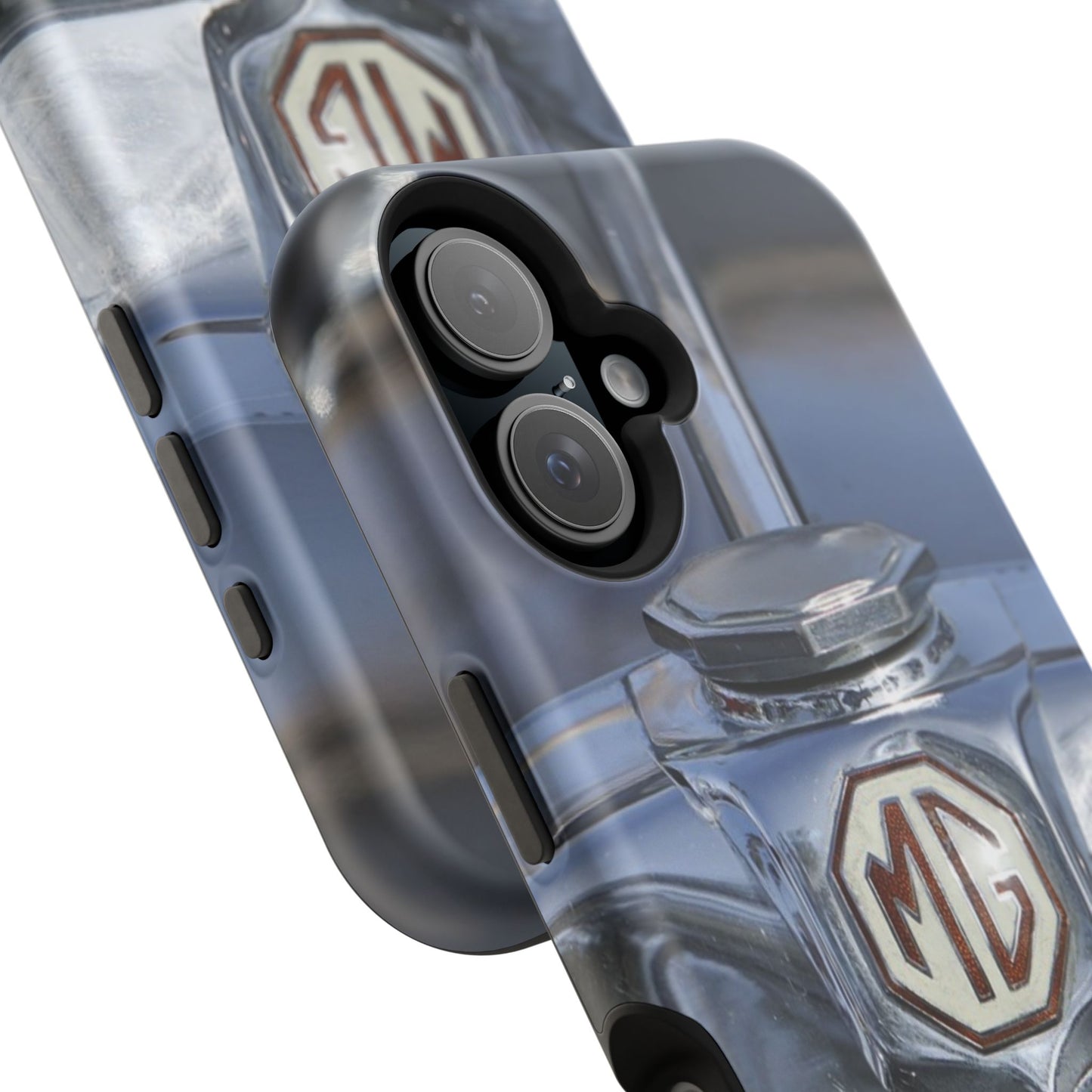 iPhone Case, 1953 MG TD Classic Sports Car Magnetic Tough Case, Vintage Car Gift, Car Enthusiast Phone Cover, Vehicle Lover Tech Accessory,