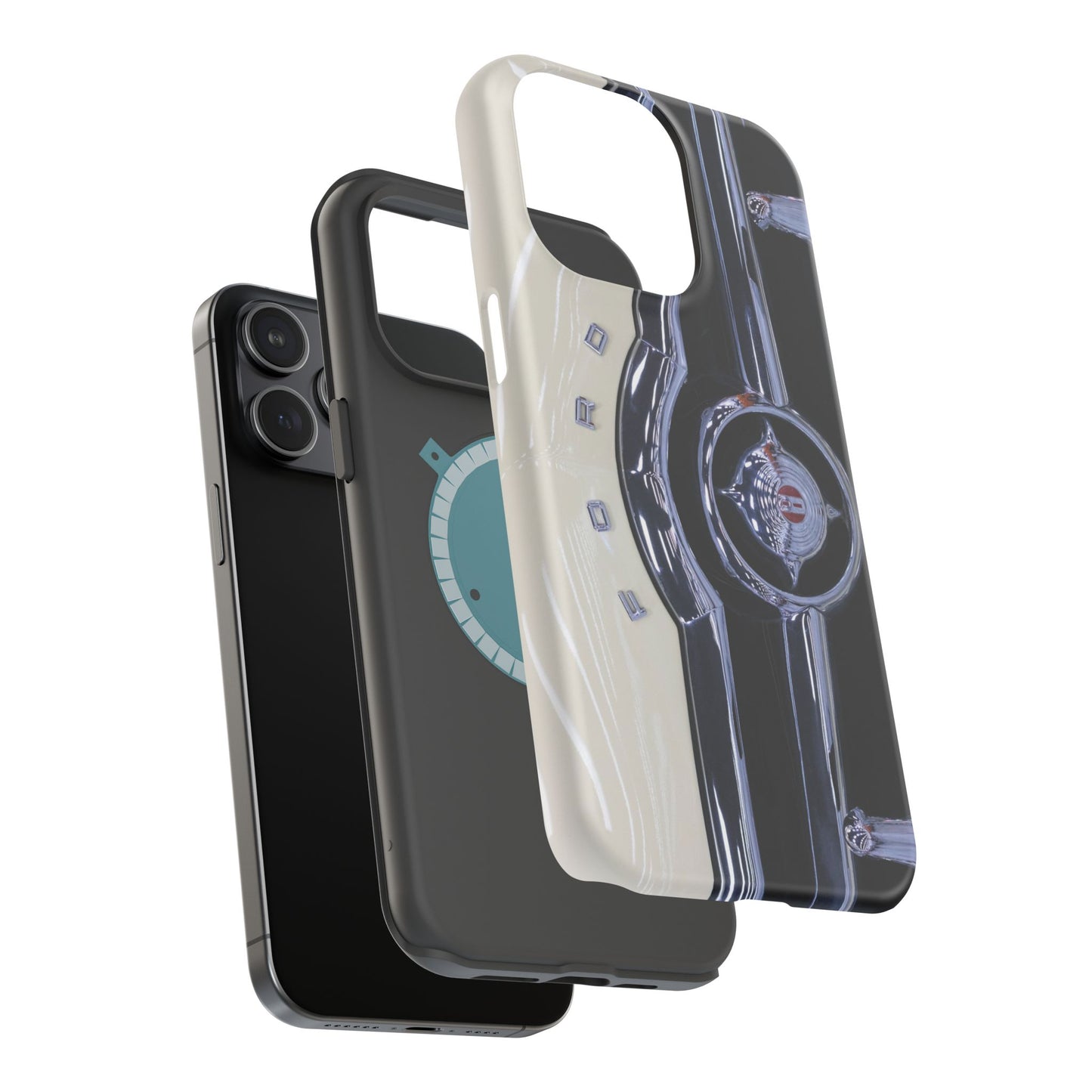 Vintage Car Magnetic Tough iPhone Cases - Automotive Lover's Phone Covers, Gift for Car Enthusiasts, Classic Car Accessories, Unique Phone