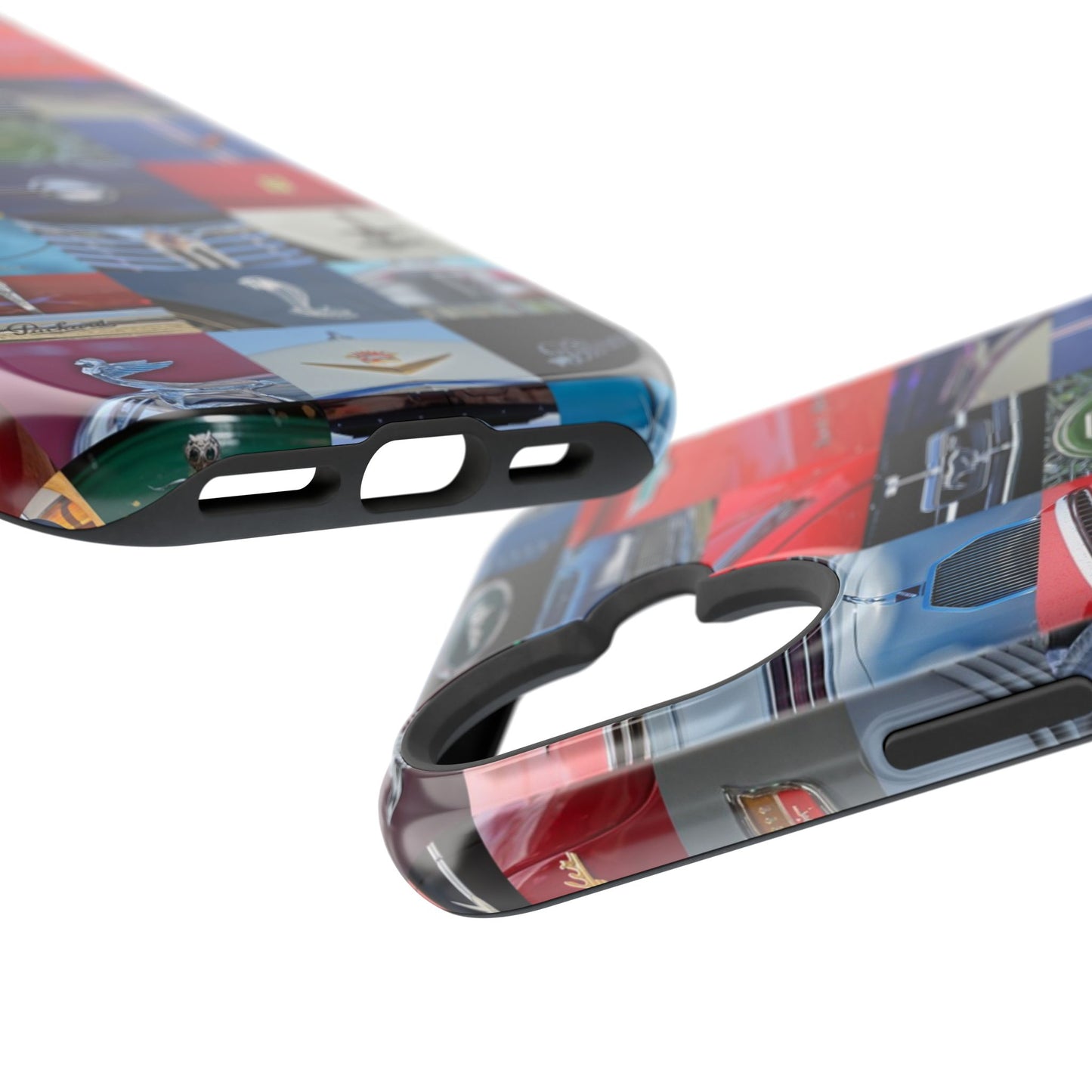 Magnetic Tough Cases, Muscle Car Logo Badges, Classic Car Details - iPhone Accessories, Protective Cover, Vehicle Enthusiast Gift, Car Lover