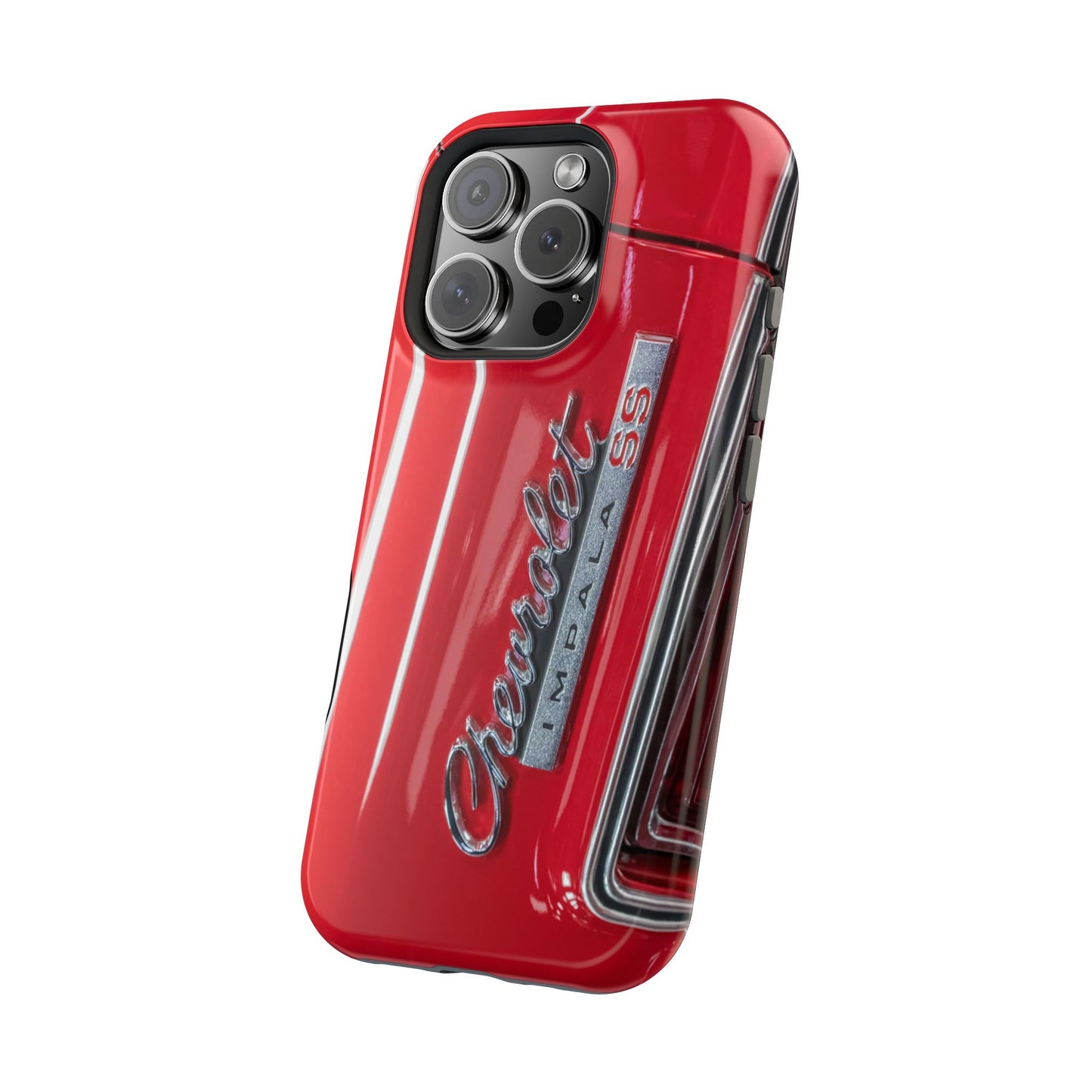 Magnetic Tough Cases, Chevrolet Impala SS classic muscle car logo badge, Protective Phone Cover, Vintage Car Lover Gift, Custom Phone Case,