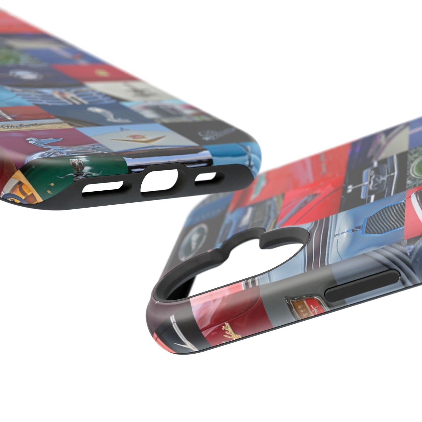 Magnetic Tough Cases, Muscle Car Logo Badges, Classic Car Details - iPhone Accessories, Protective Cover, Vehicle Enthusiast Gift, Car Lover