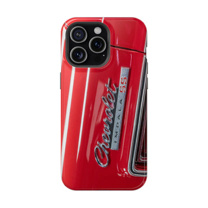 Magnetic Tough Cases, Chevrolet Impala SS classic muscle car logo badge, Protective Phone Cover, Vintage Car Lover Gift, Custom Phone Case,