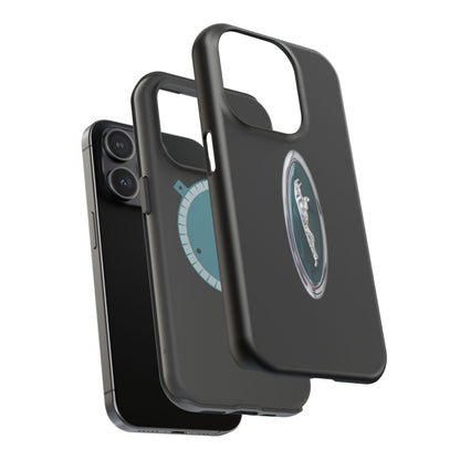 Magnetic Tough Cases, Classic Jaguar 'Leaper' Car Badge, Car Lover Gift, Protective iPhone Cover, Unique Design, Automotive Enthusiast
