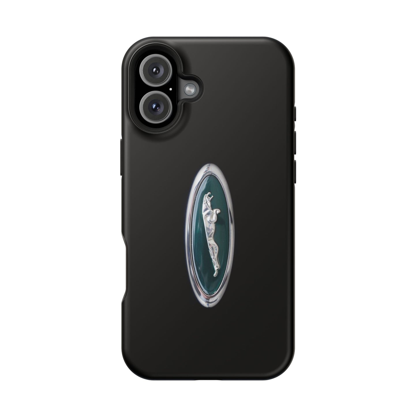 Magnetic Tough Cases, Classic Jaguar 'Leaper' Car Badge, Car Lover Gift, Protective iPhone Cover, Unique Design, Automotive Enthusiast