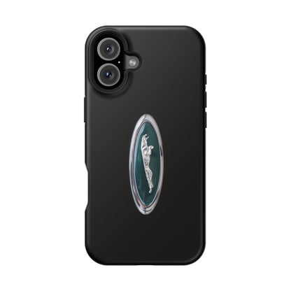 Magnetic Tough Cases, Classic Jaguar 'Leaper' Car Badge, Car Lover Gift, Protective iPhone Cover, Unique Design, Automotive Enthusiast