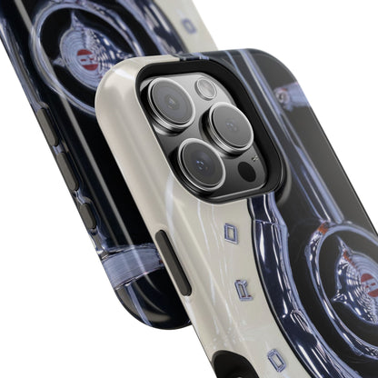 Vintage Car Magnetic Tough iPhone Cases - Automotive Lover's Phone Covers, Gift for Car Enthusiasts, Classic Car Accessories, Unique Phone