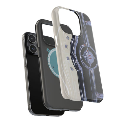 Vintage Car Magnetic Tough iPhone Cases - Automotive Lover's Phone Covers, Gift for Car Enthusiasts, Classic Car Accessories, Unique Phone