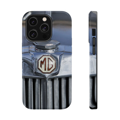 iPhone Case, 1953 MG TD Classic Sports Car Magnetic Tough Case, Vintage Car Gift, Car Enthusiast Phone Cover, Vehicle Lover Tech Accessory,