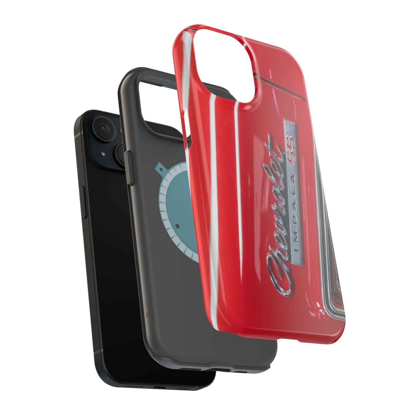 Magnetic Tough Cases, Chevrolet Impala SS classic muscle car logo badge, Protective Phone Cover, Vintage Car Lover Gift, Custom Phone Case,