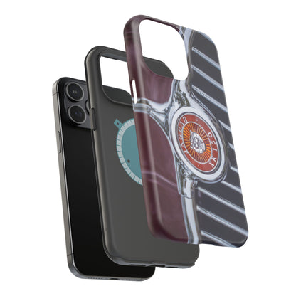 iPhone Cases, Jaguar XK 150 Sports Car Logo, Tough, Magnetic, Protective, Customizable, Car Lover Gift For Him, Father's Day