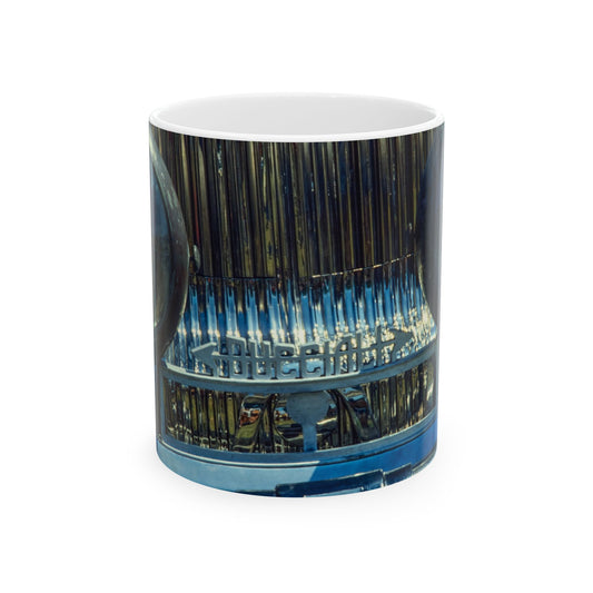 Vintage Car Ceramic Mug, Very Rare Bucciali, Classic Car Mug, Retro Car Mug, Car Lover Gift, Automobile Mug, Coffee Cup for Car Enthusiast