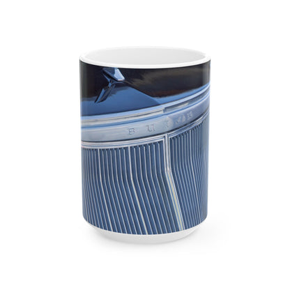 Buick Regal Classic Car Logo and Grill - lots of chrome to wrap around 11 or 15oz mugs!