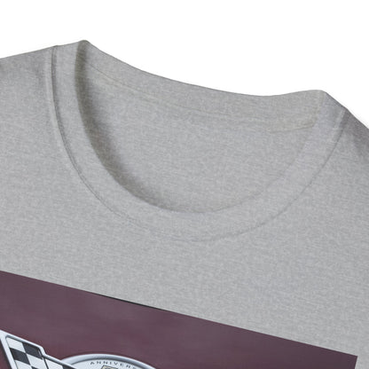 Corvette Stingray 50th Anniversary Classic Muscle Car Badge T-Shirt