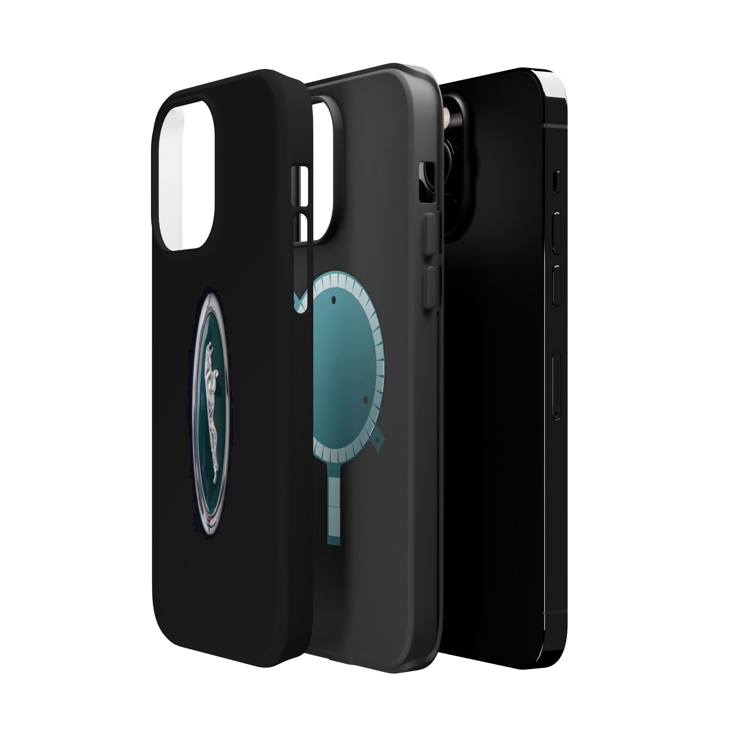 Magnetic Tough Cases, Classic Jaguar 'Leaper' Car Badge, Car Lover Gift, Protective iPhone Cover, Unique Design, Automotive Enthusiast
