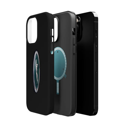 Magnetic Tough Cases, Classic Jaguar 'Leaper' Car Badge, Car Lover Gift, Protective iPhone Cover, Unique Design, Automotive Enthusiast