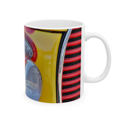 Classic car Ford Hot Rod ready to rock 11 or 15oz ceramic mugs.