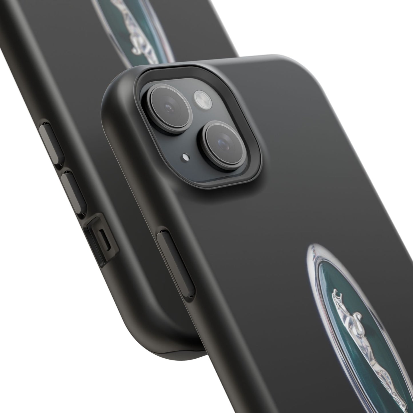 Magnetic Tough Cases, Classic Jaguar 'Leaper' Car Badge, Car Lover Gift, Protective iPhone Cover, Unique Design, Automotive Enthusiast