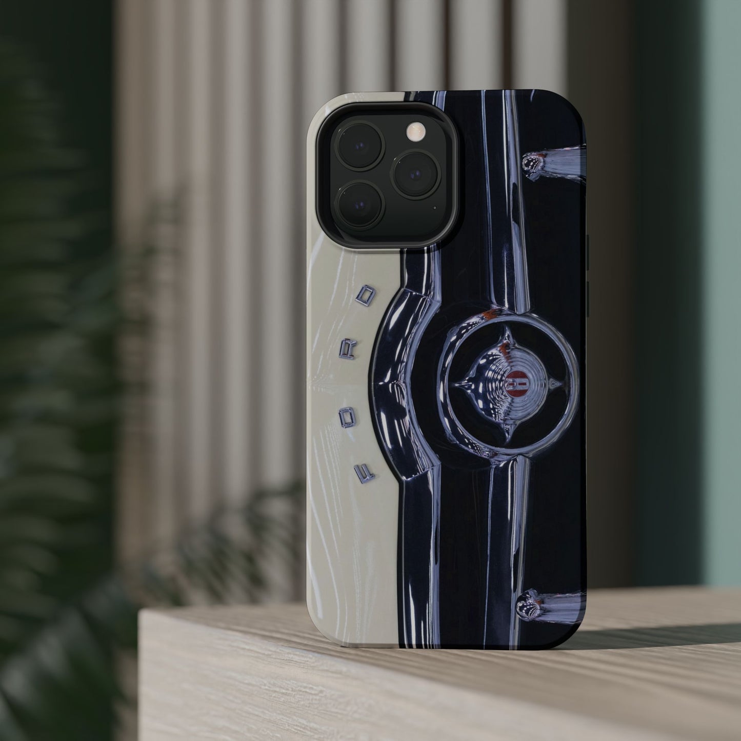 Vintage Car Magnetic Tough iPhone Cases - Automotive Lover's Phone Covers, Gift for Car Enthusiasts, Classic Car Accessories, Unique Phone