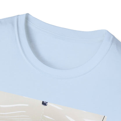 Vintage Car Grill Unisex Softstyle T-Shirt with 1949 Ford Country Squire Design
