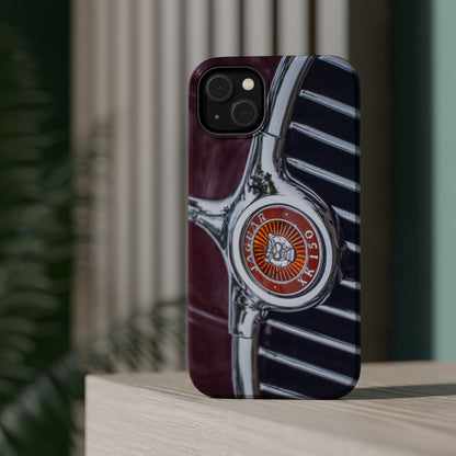iPhone Cases, Jaguar XK 150 Sports Car Logo, Tough, Magnetic, Protective, Customizable, Car Lover Gift For Him, Father's Day