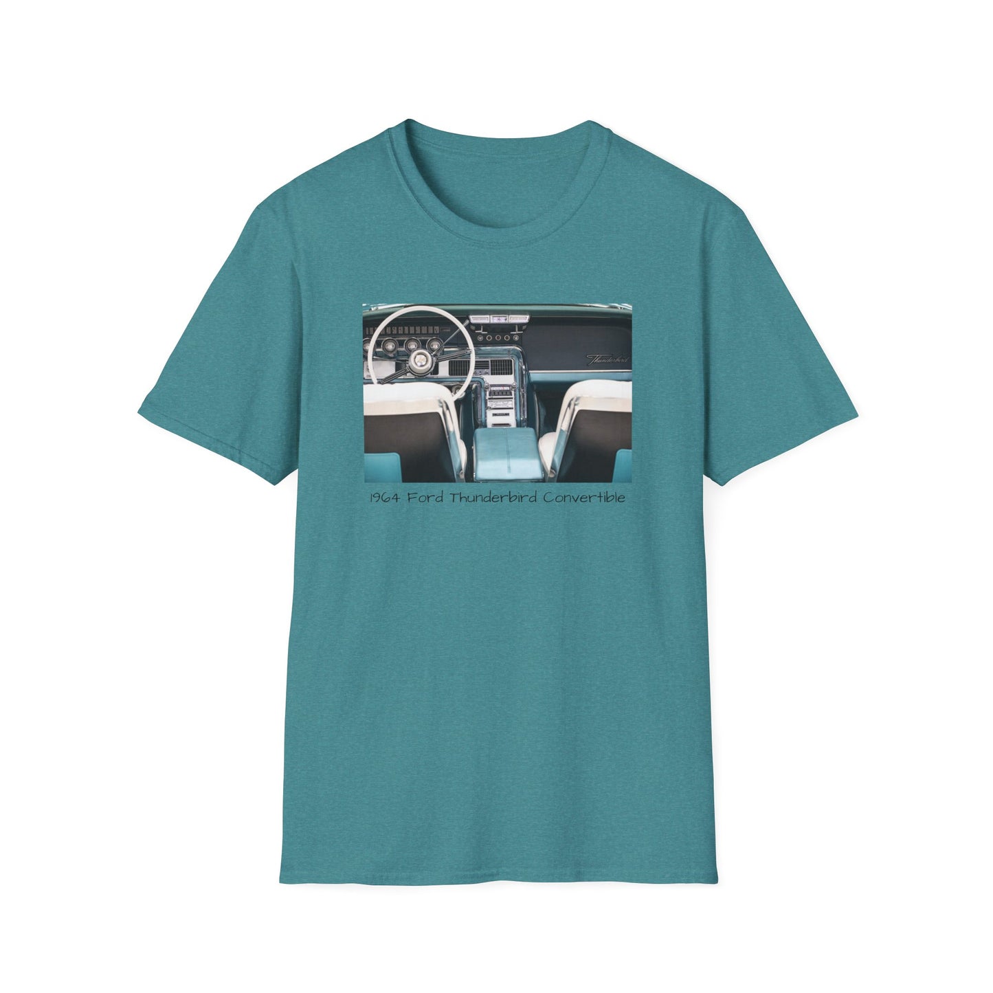 Copy of Classic Car T-Shirt, Vintage Car Tee, Retro Car Shirt, Car Lover Gift, Muscle Car Apparel, Ford Thunderbird, Convertible