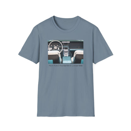 Copy of Classic Car T-Shirt, Vintage Car Tee, Retro Car Shirt, Car Lover Gift, Muscle Car Apparel, Ford Thunderbird, Convertible