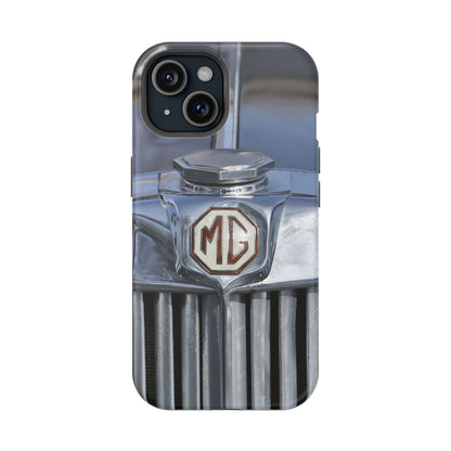 iPhone Case, 1953 MG TD Classic Sports Car Magnetic Tough Case, Vintage Car Gift, Car Enthusiast Phone Cover, Vehicle Lover Tech Accessory,