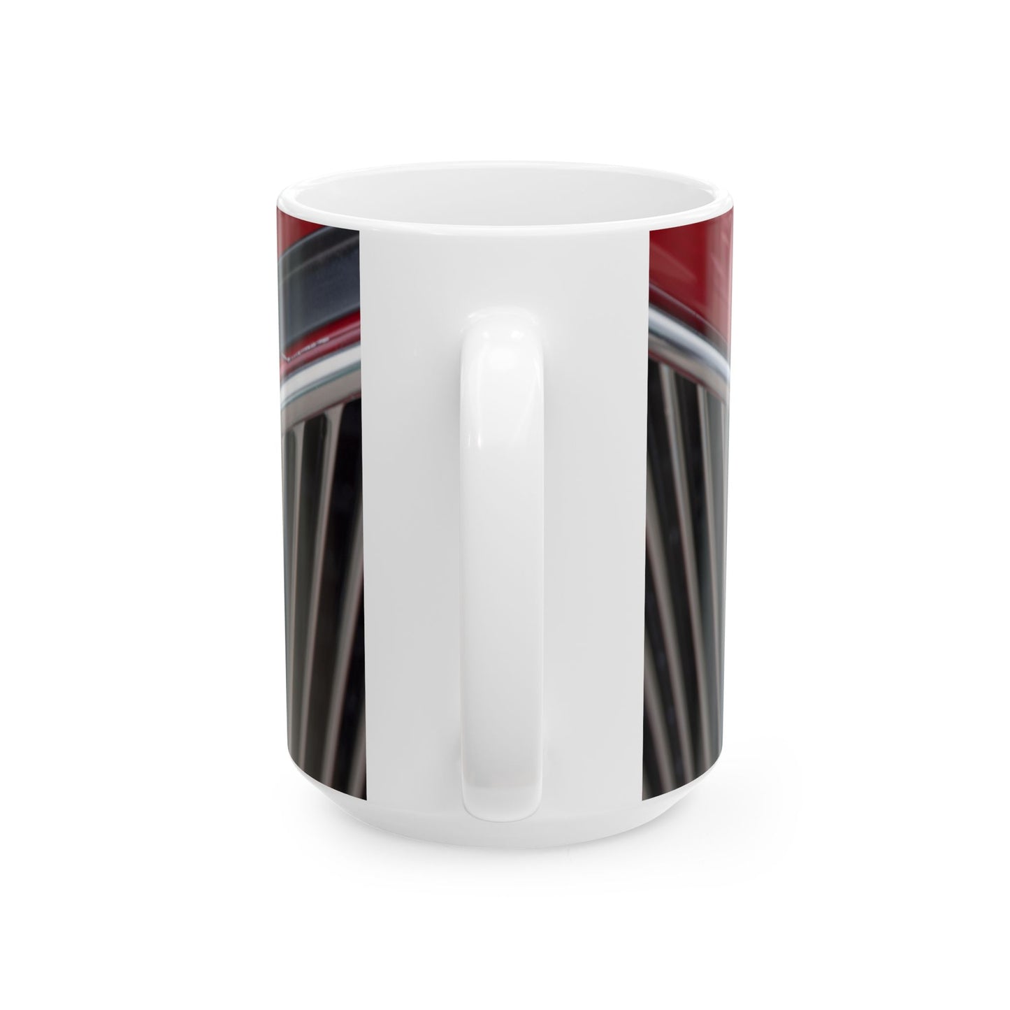 Ford auto logo and car grill, perfect for 11 or 15oz ceramic cups and mugs.