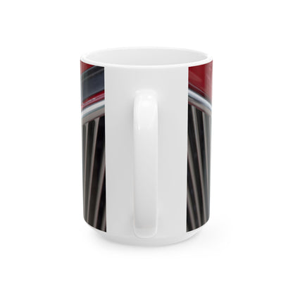 Ford auto logo and car grill, perfect for 11 or 15oz ceramic cups and mugs.