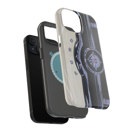 Vintage Car Magnetic Tough iPhone Cases - Automotive Lover's Phone Covers, Gift for Car Enthusiasts, Classic Car Accessories, Unique Phone