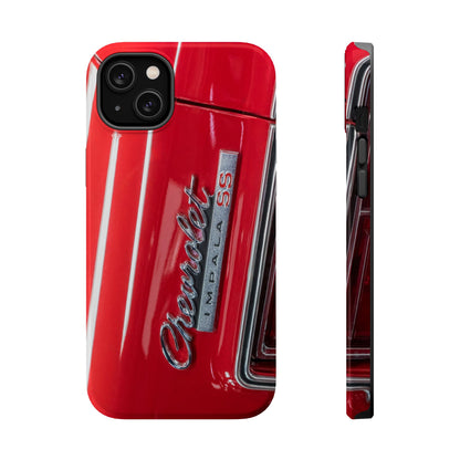 Magnetic Tough Cases, Chevrolet Impala SS classic muscle car logo badge, Protective Phone Cover, Vintage Car Lover Gift, Custom Phone Case,