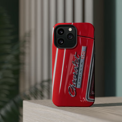 Magnetic Tough Cases, Chevrolet Impala SS classic muscle car logo badge, Protective Phone Cover, Vintage Car Lover Gift, Custom Phone Case,