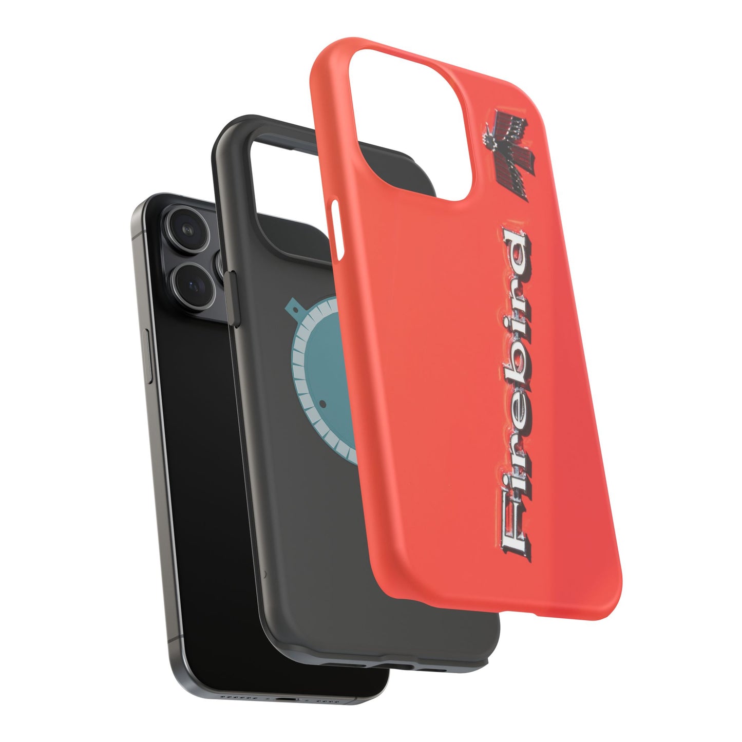 Magnetic Tough Cases - Pontiac Firebird Logo, Car Enthusiast Gift, Classic Automobile Accessory, Vehicle Collector Phone Cover, Retro Car