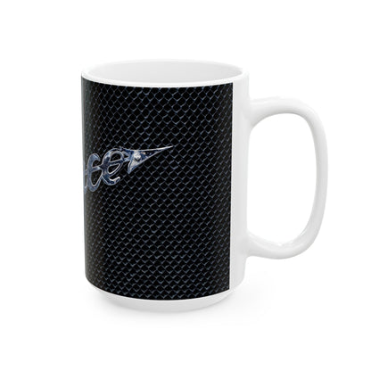 Pierce Arrow classic car logo for 11 or 15oz ceramic mugs.