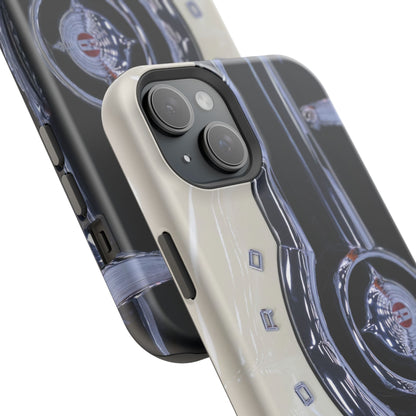 Vintage Car Magnetic Tough iPhone Cases - Automotive Lover's Phone Covers, Gift for Car Enthusiasts, Classic Car Accessories, Unique Phone