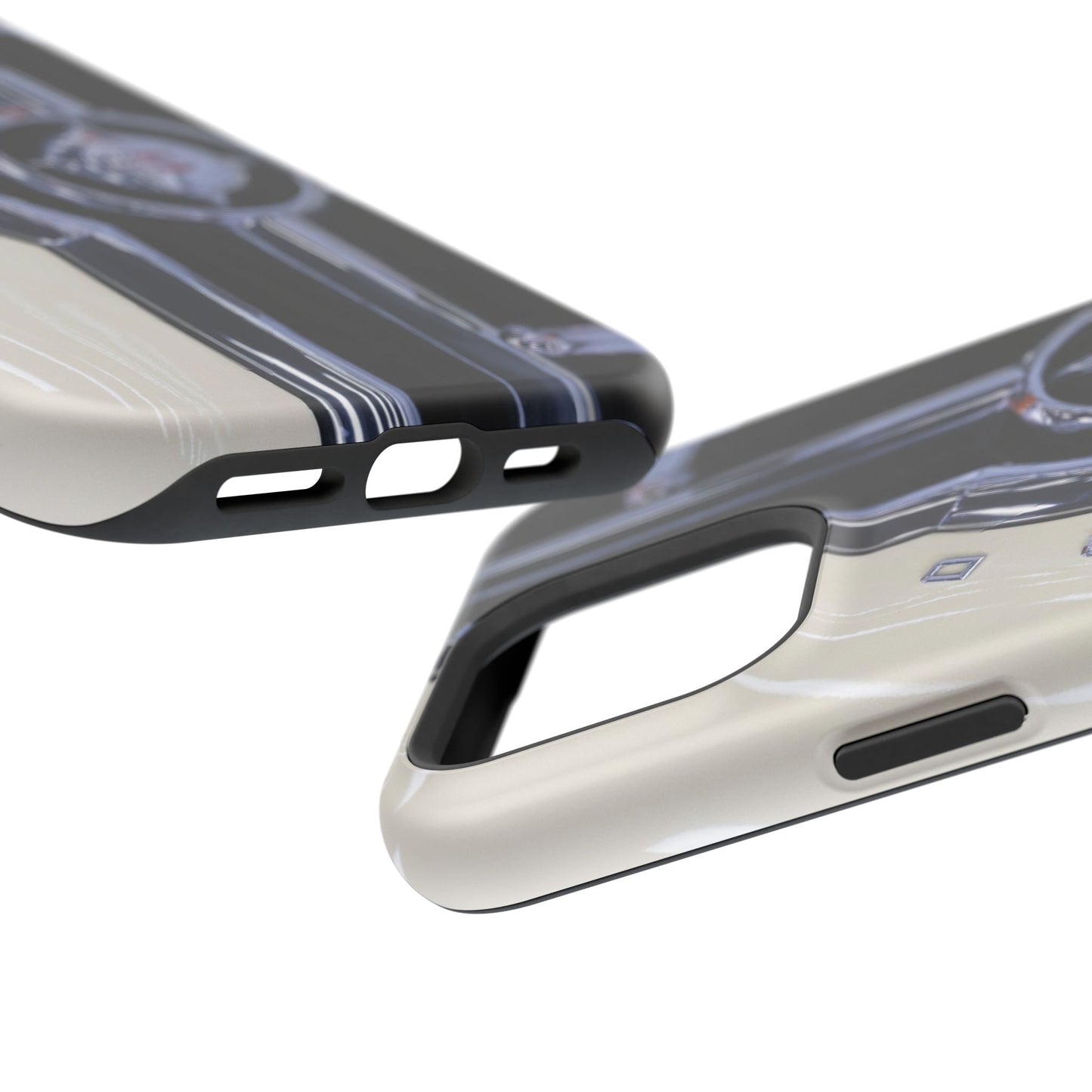 Vintage Car Magnetic Tough iPhone Cases - Automotive Lover's Phone Covers, Gift for Car Enthusiasts, Classic Car Accessories, Unique Phone