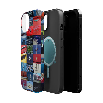 Magnetic Tough Cases, Muscle Car Logo Badges, Classic Car Details - iPhone Accessories, Protective Cover, Vehicle Enthusiast Gift, Car Lover