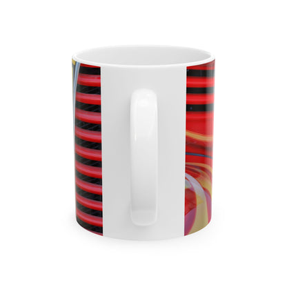 Classic car Ford Hot Rod ready to rock 11 or 15oz ceramic mugs.