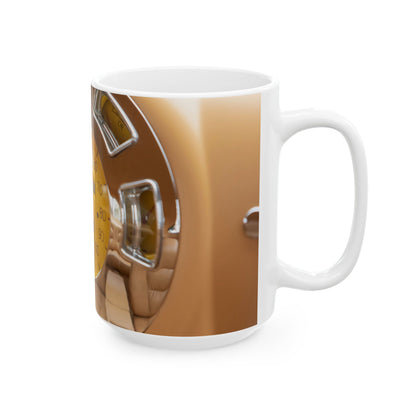 Mug - 1938 Lincoln Classic Car Speedometer and Odometer Ceramic Mug (11oz, 15oz)