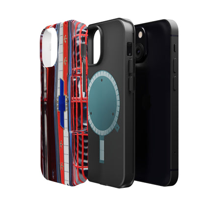 Stylish Magnetic iPhone Cases for Car Lovers, Customizable Tough Cases, Automotive Gifts, Unique Phone Accessories, Classic Car Gift