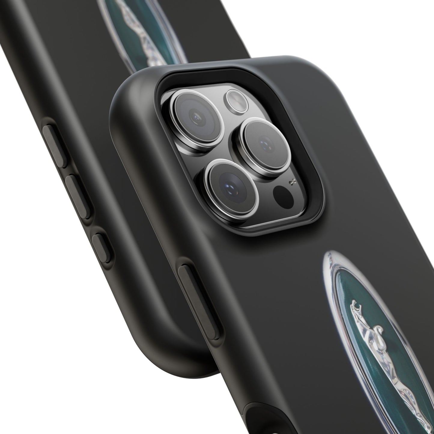 Magnetic Tough Cases, Classic Jaguar 'Leaper' Car Badge, Car Lover Gift, Protective iPhone Cover, Unique Design, Automotive Enthusiast