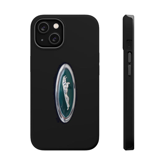 Magnetic Tough Cases, Classic Jaguar 'Leaper' Car Badge, Car Lover Gift, Protective iPhone Cover, Unique Design, Automotive Enthusiast