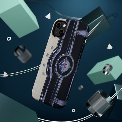Vintage Car Magnetic Tough iPhone Cases - Automotive Lover's Phone Covers, Gift for Car Enthusiasts, Classic Car Accessories, Unique Phone