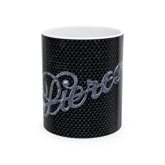 Pierce Arrow classic car logo for 11 or 15oz ceramic mugs.
